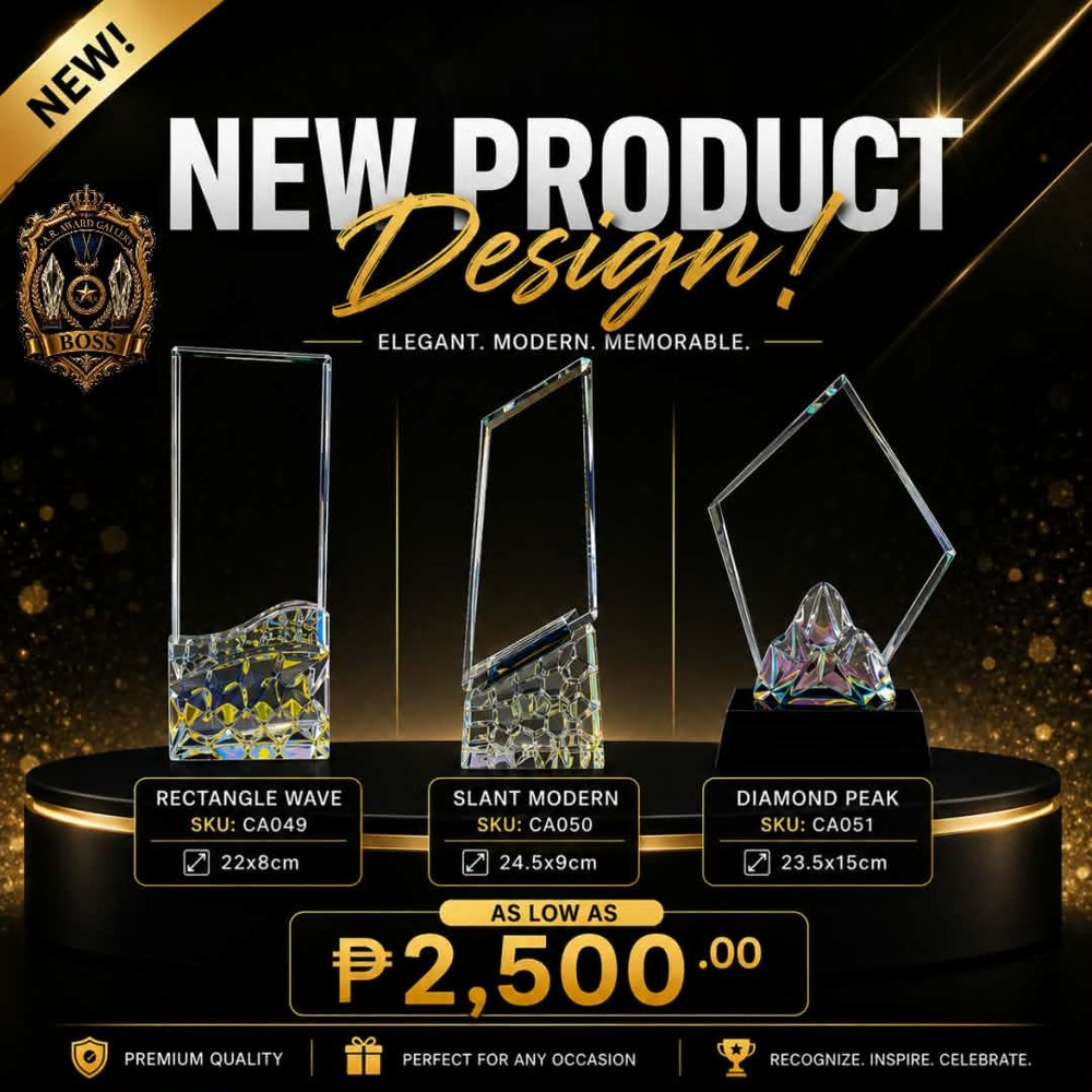 New crystal design catalog